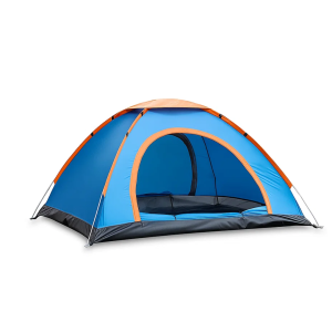 4-Person Camping Tent with Mosquito Net